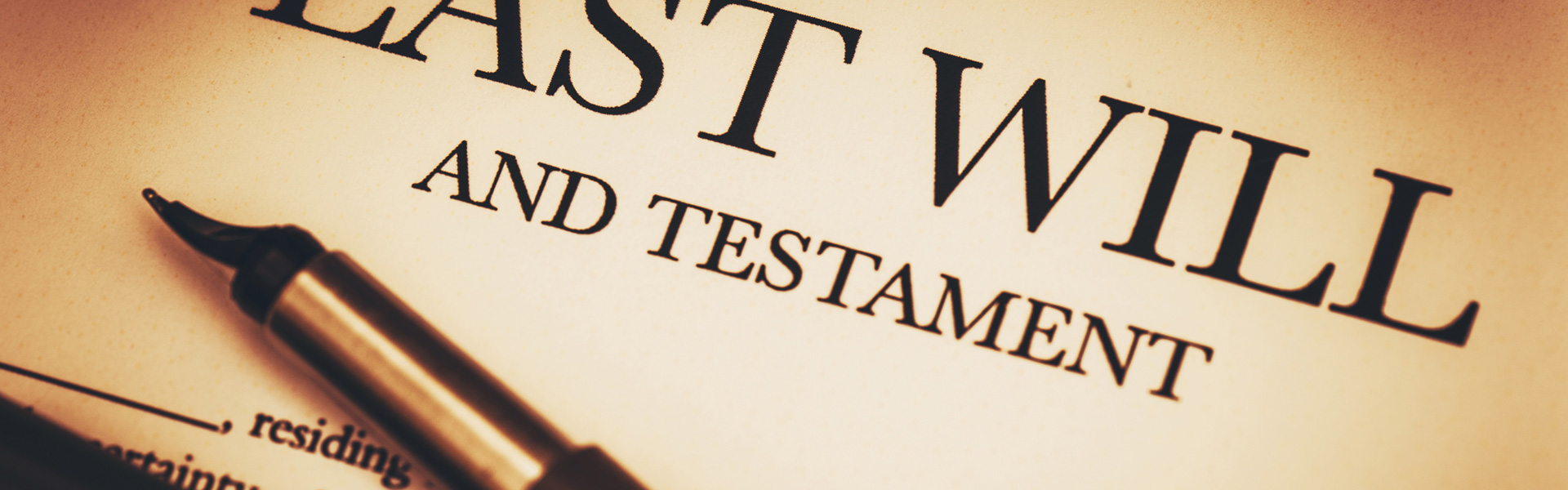 Last Wills and Testaments for Estate Plans